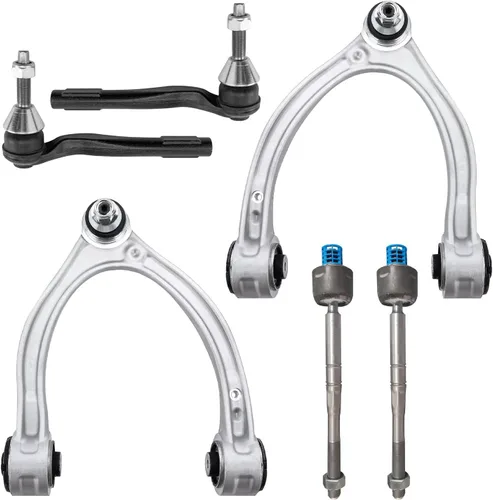 Miniatura 176 de Detroit Axle - Kit de extremo delantero para Chrysler 300 Dodge Charger Challenger 2011-2023, 2 brazos de control inferiores traseros 2 varillas