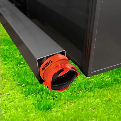Miniatura 5 de Camco Rhino Flex Cap Bayoneta y Tapa de Codo - Sella ambos extremos de tu manguera de alcantarillado para formar una conexión hermética contra One