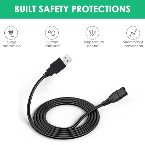 Miniatura 3 de Mrgru Cable de carga USB de 5 V compatible con el adaptador de alimentación de cable de alimentación Limural