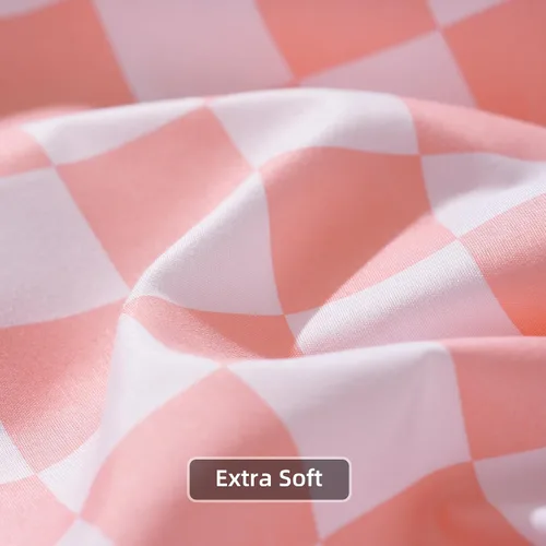 Miniatura 5 de Juego de sábanas de cama de 4 piezas - Tamaño completo - Juego de sábanas de cama de microfibra suave y duradera, bolsillo profundo, resistente a