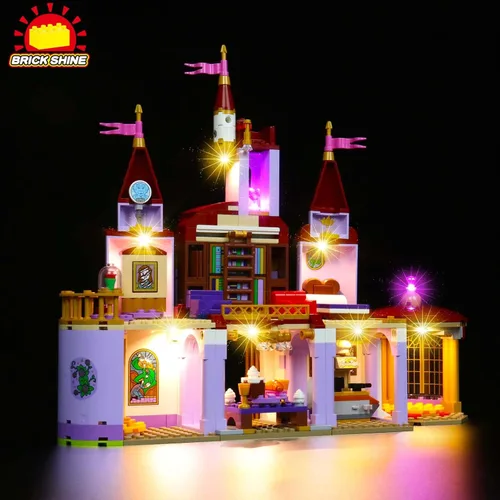 Miniatura 3 de Kit de luces para Belle and The Beast's Castle 43196 (juego de modelos no incluidos) (clásico)