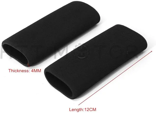 Miniatura 3 de ET006 - Cubierta de agarre de manillar de espuma antivibración para motocicleta compatible con Harley BMW
