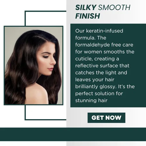 Miniatura 6 de Cuidado del cabello con queratina sin formaldehído, cuidado alisador del cabello para cabello sedoso y sin encrespamiento, enriquecido
