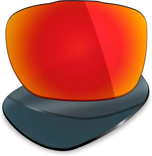 Miniatura 5 de mryok 4pares polarizadas lentes de repuesto para Oakley TwoFaceanteojos de sol, Stealth negrorojo fuegohielo azulplata titanio