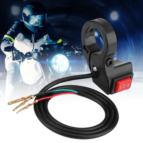 Miniatura 3 de Interruptor de 3 velocidades para Ebike-Interruptor de acelerador de 3 velocidades - Interruptor de manillar de 0.866 in 7/8 pulgadas manillar
