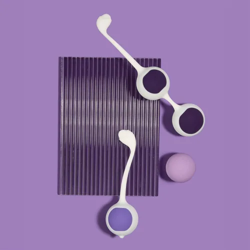 Miniatura 7 de Blush Wellness - Kit de entrenamiento progresivo de Kegel de 6.25 pulgadas, aprieta el músculo vaginal, 9 combinaciones de peso, bolas de huevo