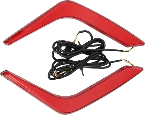 Miniatura 5 de TCT-MOTORPARTS Luces LED traseras de alforja para Honda Gold Wing 1800 GL1800 2018-2025 rojo (Red Lens)