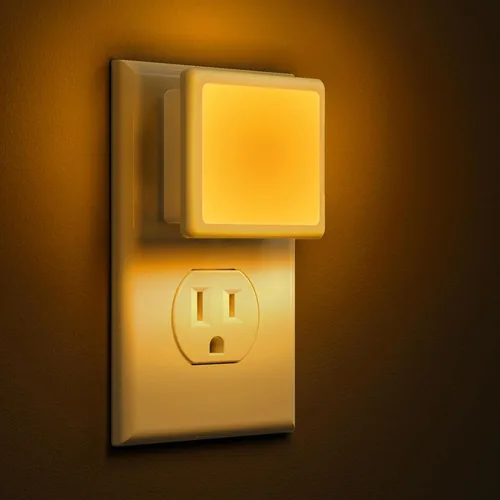 Miniatura 4 de L LOHAS LED 3CCT - Luces nocturnas enchufables a la pared, paquete de 2, luz nocturna enchufable de 0.3 W, del atardecer al amanecer, luz nocturna