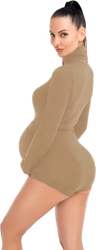 Miniatura 2 de Camisa de maternidad para sesión de fotos, mujeres embarazadas, manga larga, top básico, bodycon, fotografía