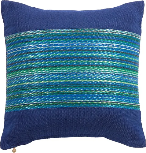 Miniatura 10 de Fab Habitat Almohada de plástico reciclado prémium para exteriores, impermeable, resistente a la decoloración, a rayas, patio, porche, terraza