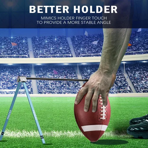 Miniatura 6 de 𝙉𝙀𝙒 Pateador de Fútbol, Soporte Portátil para Gol de Campo, Compatible con Todas las Tallas de Fútbol, Equipo de Entrenamiento y Práctica de Fútbol