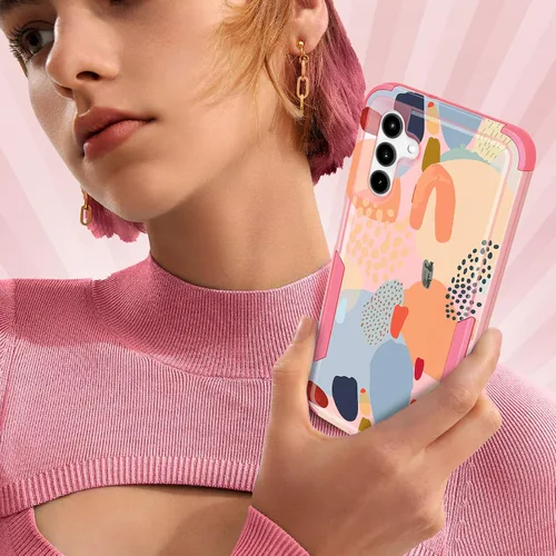 Miniatura 6 de Funda para Samsung Galaxy A14 5G – Funda de teléfono linda para mujeres y niñas, diseño único estético genial para adolescentes, arte kawaii