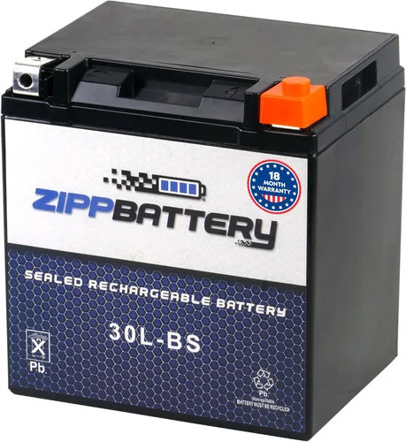 Miniatura 15 de ZIPPBATTERY YTX4B-BS 12V 40 CCA AGM – Batería de 2Ah libre de mantenimiento para scooter, mini ATV, bicicleta de bolsillo – Terminal de pestaña