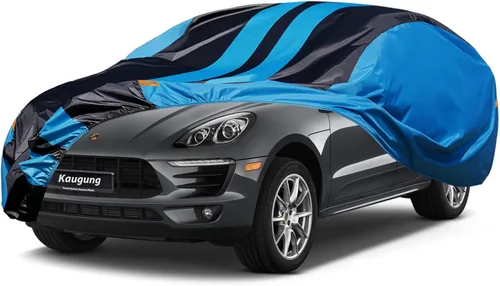 Miniatura 13 de Kaugung - Funda para auto a medida para Chevy Chevrolet Malibu (2016-2025), impermeable para todo tipo de clima, cubierta exterior completa