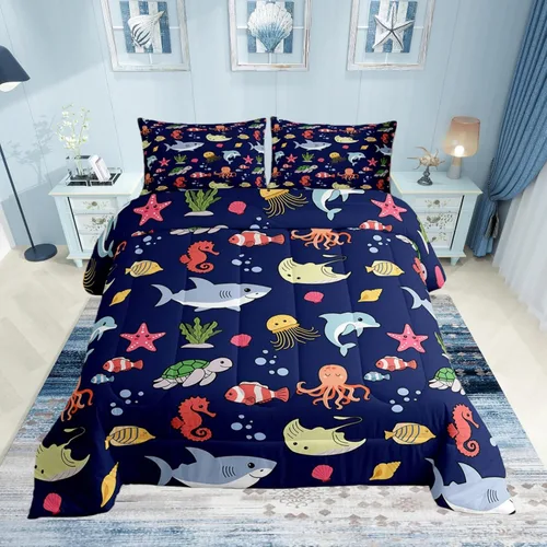 Miniatura 21 de Castle Fairy Daisy Florals Comforter Set Twin Size,Hippie Flowers Bedding Set,Kids Boys Adults Bedroom Decor,70s Retro Floral Super Soft Duvet