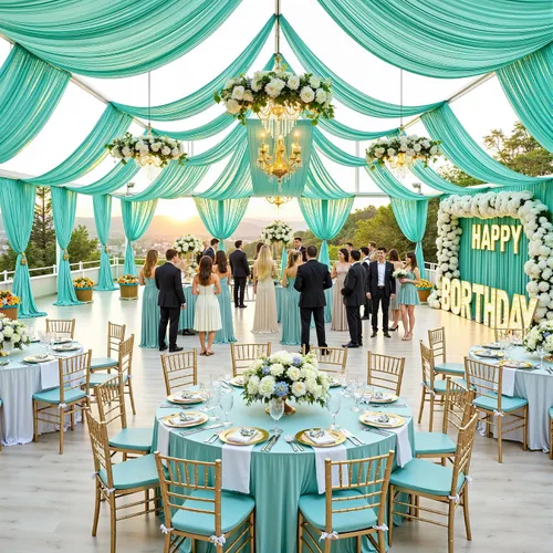 Miniatura 43 de Cortina de techo beige de 10 x 40 pies para fiestas de boda – 2 paneles sin arrugas de 40 pies de largo cortinas drapeadas para bodas, cumpleaños
