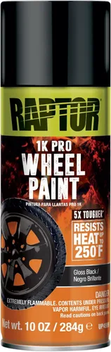 Miniatura 8 de RAPTOR Esmalte para Motor, Pintura en Aerosol Automotriz, Resistente al Calor, Grado Profesional, Fácil de Usar, Negro Graso, 10 oz negro (Fat Black)