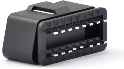 Miniatura 9 de 16 Pin OBD 2 OBDII Conector macho OBD2 16 pin Adaptador J1962 Conector OBDII Plug con tornillos Conector de cable de diagnóstico del coche