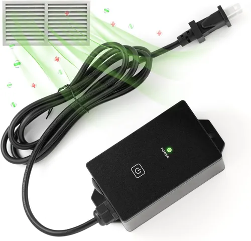 Purificador de aire HVAC residencial, generador de iones IAQ residencial Zuomeng con indicador LED para una purificación de aire eficaz con 100