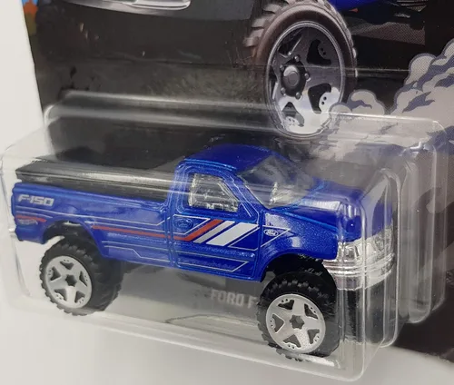 Miniatura 2 de Hot Wheels Ford Truck Series 8/8 Ford F-150 (azul) ()