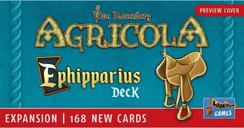 Miniatura 2 de Lookout Agricola Ephipparius Deck Expansion - 168 cartas nuevas para una variedad mejorada. Juego de estrategia agrícola para niños y adultos