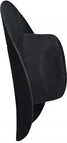 Miniatura 4 de Bullhide Montecarlo Colección de fieltro Kingman 4x - Sombrero de vaquero occidental de lana de primera calidad, unisex, para adultos, ala de 4