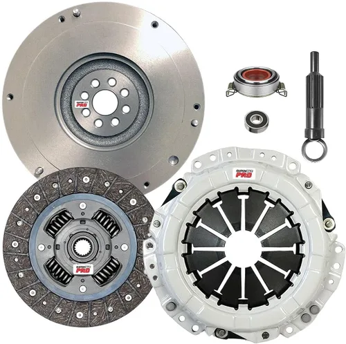 PRO Performance Stage 1 Kit de embrague con volante compatible con Chevrolet Prizm Pontiac Vibe 1998-2008 Toyota Matrix Celica Corolla MR-2 1.8L