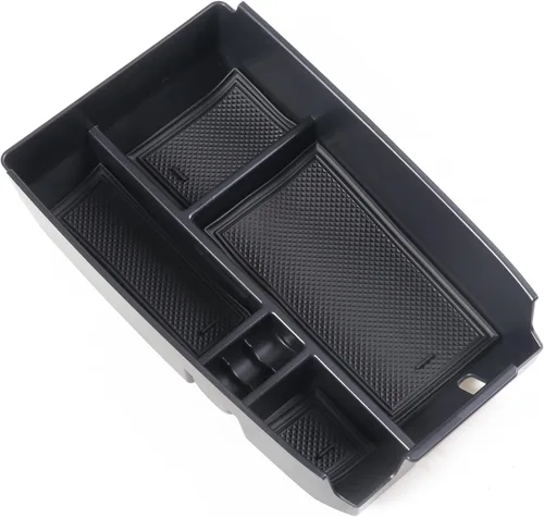 Organizador de consola central compatible con Ford Escape 2020-2025 2021-2025 Ford Bronco Sport Accesorios interiores Bandeja de almacenamiento con