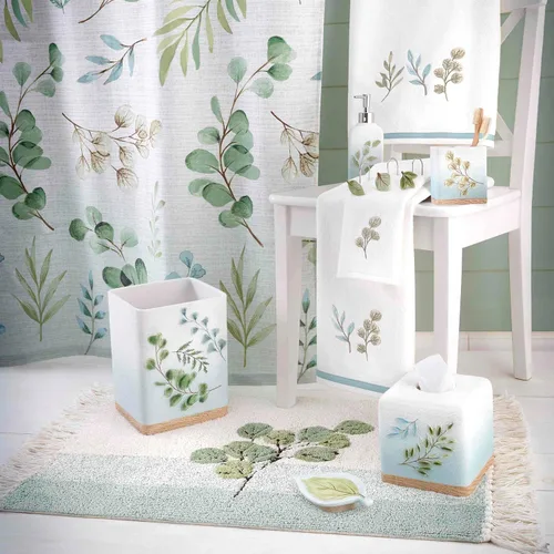 Miniatura 5 de Avanti Linens - Juego de baño, 3 accesorios de encimera, bomba de loción de resina, soporte para cepillos de dientes y jabonera, decoración de baño