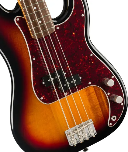 Miniatura 6 de Squier Classic Vibe 60s Precision Bass, Sunburst de 3 colores, diapasón de laurel