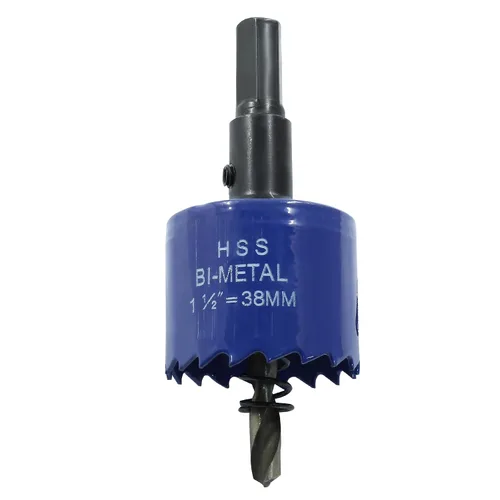 Miniatura 5 de Luomorgo Broca de sierra de agujero de 1.496 in/1 1/2 pulgadas, profundidad de corte HSS de 1 1/4 pulgadas, cortador de agujeros bimetálicos