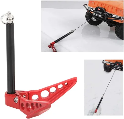 Miniatura 3 de AYNEFY Ancla plegable portátil del cabrestante de la escala 1/10 para SCX10 D90 CC01