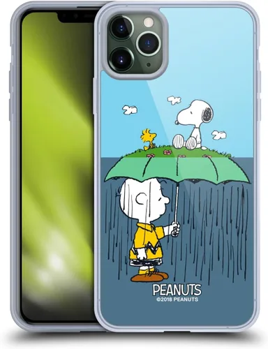Miniatura 28 de Head Case Designs Funda de gel con licencia oficial de Peanuts Snoopy & Woodstock Halfs and Laughs [protección de grado militar] compatible