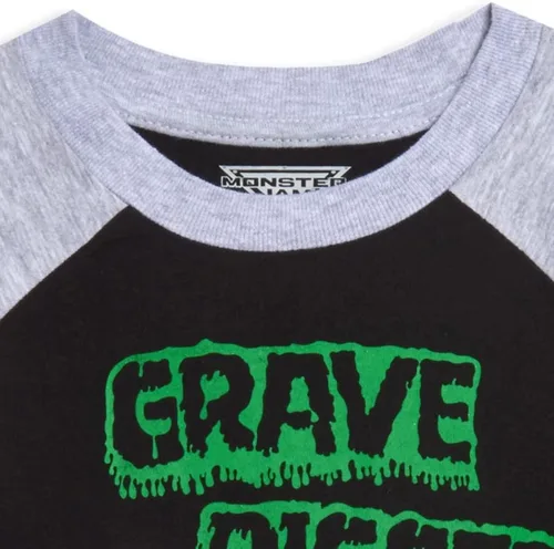 Miniatura 4 de Monster Jam Paquete de 2 camisetas gráficas de manga larga multicolor
