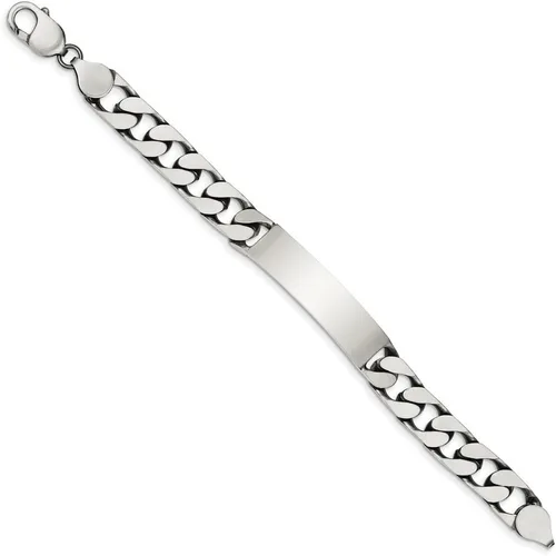 Miniatura 2 de Black Bow Jewelry - Pulsera para hombre (0.394in, plata de ley antigua)