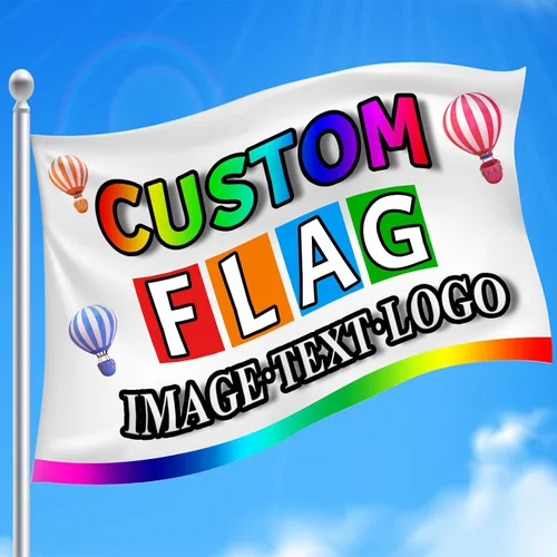 Bandera personalizada de 2 x 3 pies, banderas personalizadas de doble cara para hacer tu propia bandera de foto, texto/logotipo, bandera para