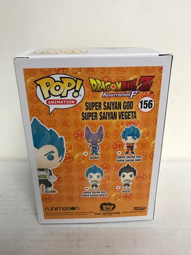 Miniatura 2 de Exclusivo Súper Saiyan Dios Vegeta de Funko POP Gamestop.