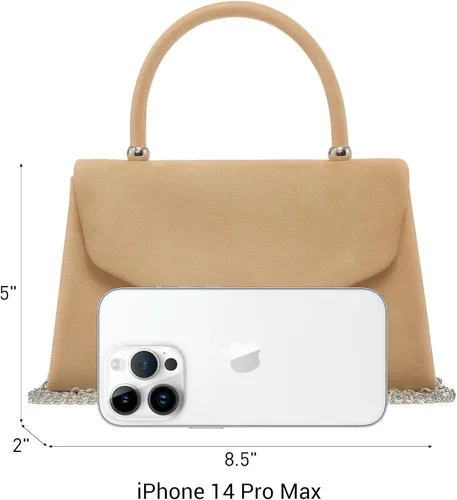 Miniatura 19 de Dasein Bolso de noche para mujer, embragues de fiesta, bolsos de boda, cóctel, baile de graduación, bolsos con purpurina esmerilada