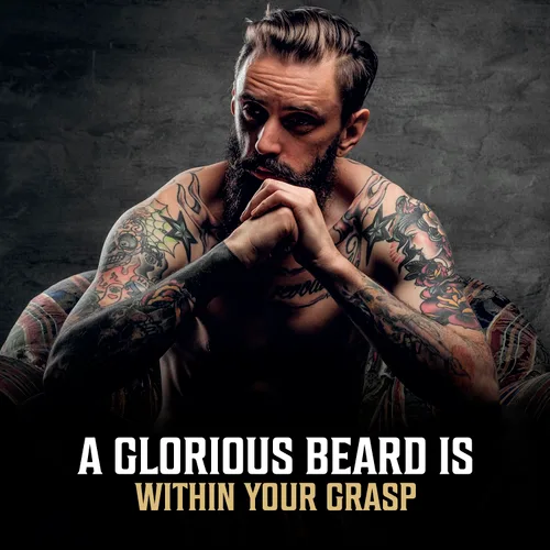 Miniatura 6 de Aceite de barba Viking Revolution para hombres - Aceite natural para barba de hombres con aceite de argán y jojoba - Suavizante de barba, fortalece