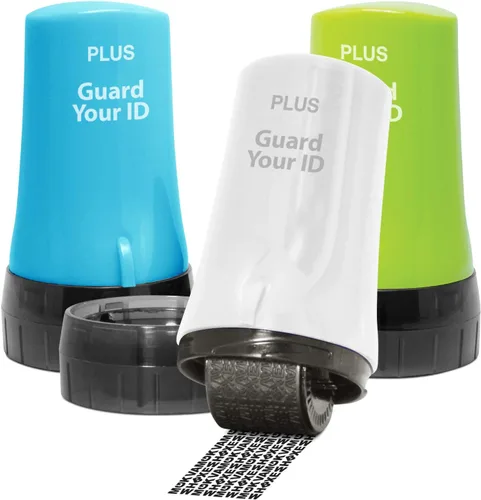 Miniatura 15 de Rodillo avanzado para prevención de robo de identidad y protección de privacidad personal de Guard Your ID, azul, estándar