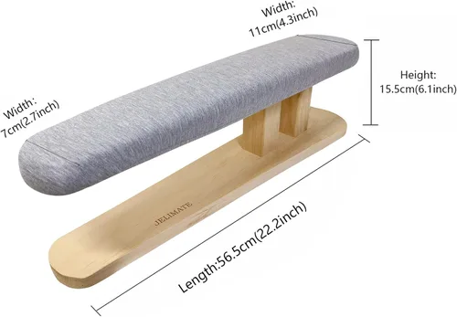 Miniatura 6 de Pantalones acolchados y tablas de planchar de manga con acolchado ultra grueso, tabla de planchar de doble cara, gris
