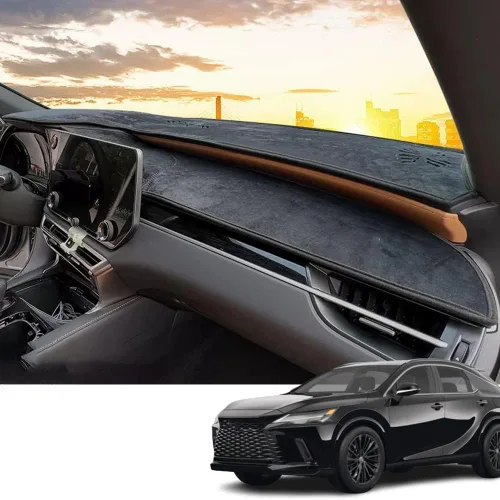 Accesorios interiores personalizados para Lexus RX 350 RX 350h RX 450h+ RX 500h 2023, cubierta de consola central, cubierta de salpicadero, con HUD