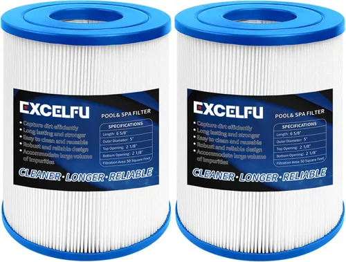 Filtro de spa que sustituye a PRB25SF, Unicel C-4405, Marquis 20342, Filbur FC-2387, PRB25SF-PAIR, Rainbow DSF 50, R172464, APCC7062, CMP