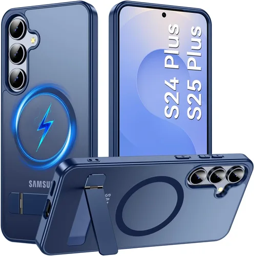 Miniatura 9 de Funda OWKEY Samsung Galaxy A13 5G, Funda Magnética para Teléfono con Soporte y Protector de Pantalla, Funda Protectora Antihuellas y a Prueba de A13