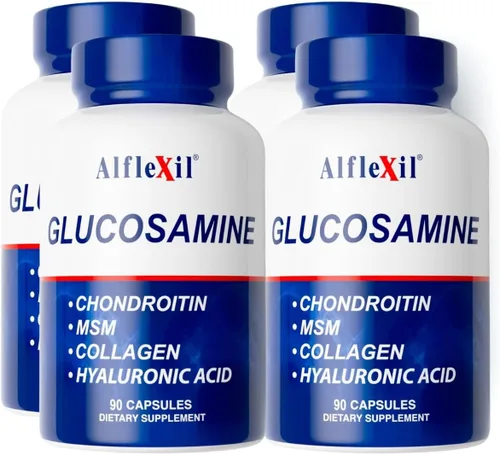 Miniatura 7 de Suplemento nutricional de glucosamina y condroitina de alta calidad, soporte saludable para articulaciones, huesos y rodillas, rico en MSM y Cápsula