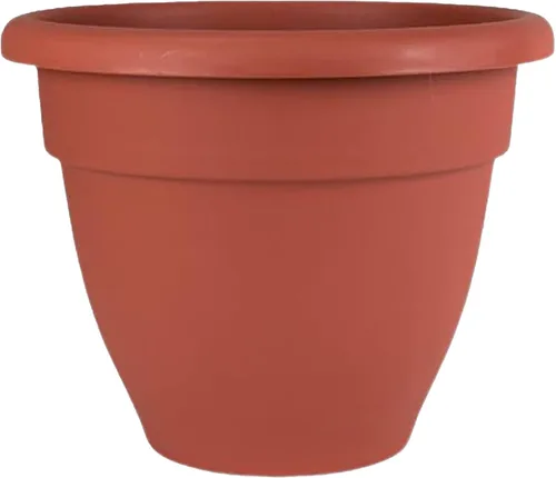 Miniatura 31 de The HC Companies, Caribbean - Maceta de plástico y ligera de 6 pulgadas para interiores y exteriores, maceta para hierbas y flores, color negro
