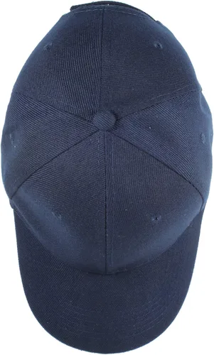 Miniatura 63 de Gorras de béisbol con correa trasera ajustable, lisas, negras, 12