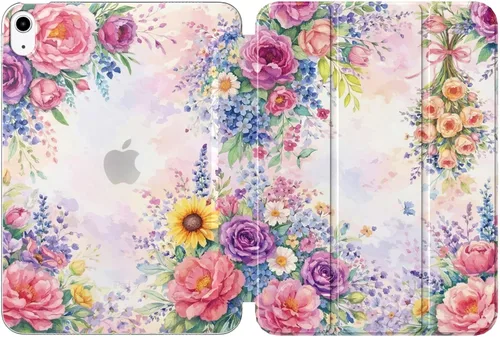 Miniatura 77 de MoKo Funda para iPad (A16) de 11ª generación 2025/10ª generación 2022, iPad de 11 pulgadas/10.9 pulgadas con cubierta trasera translúcida de TPU