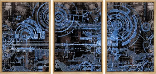 Miniatura 83 de wall26 Lienzo enmarcado para pared, juego de arte exótico tropical, océano, mar, avión, puesta de sol, transporte, fotografía, realismo, decorativo