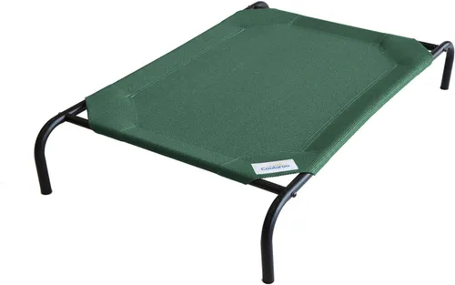 Miniatura 12 de Coolaroo Cama elevada y refrescante para perros, para interiores y exteriores, tamaño mediano, gris oscuro (Gunmetal)